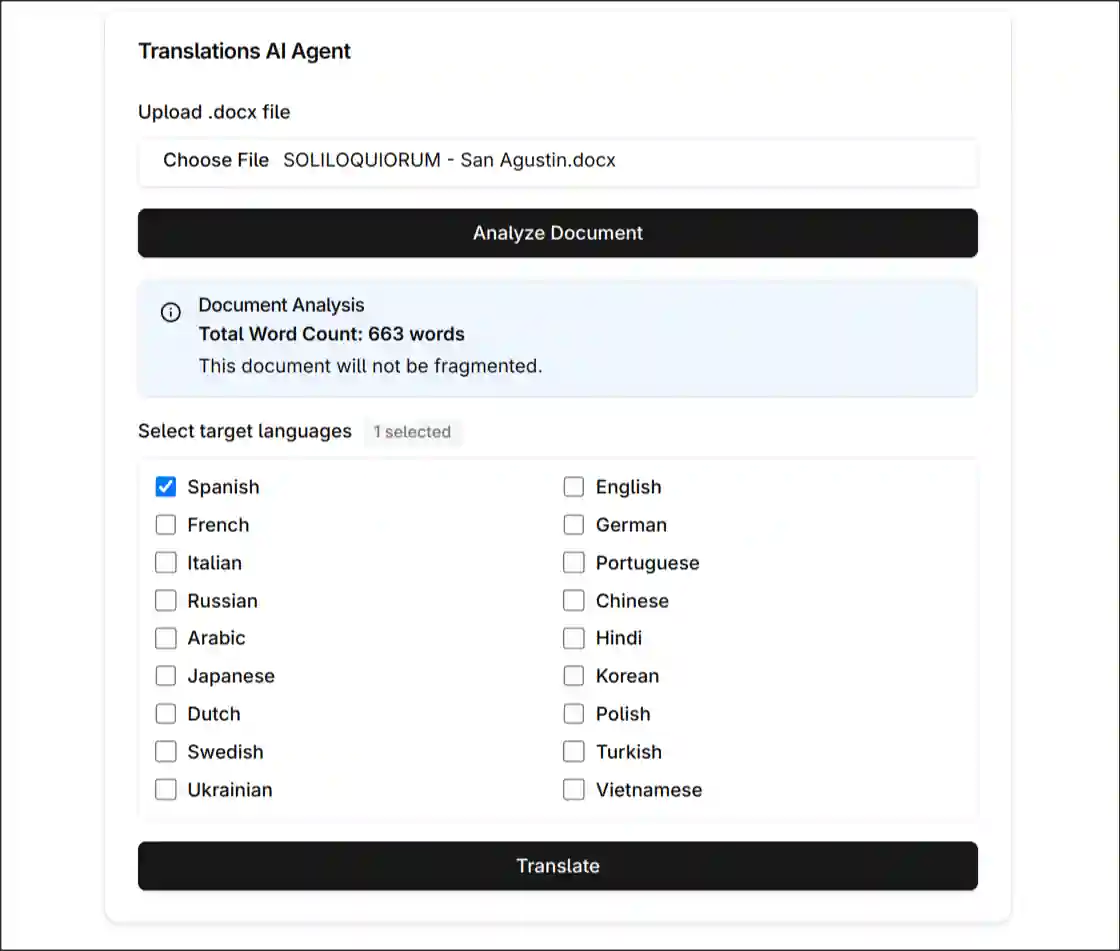 Imagen del Traductor AI